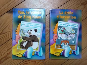 2 livres de ma jolie bibliothèque