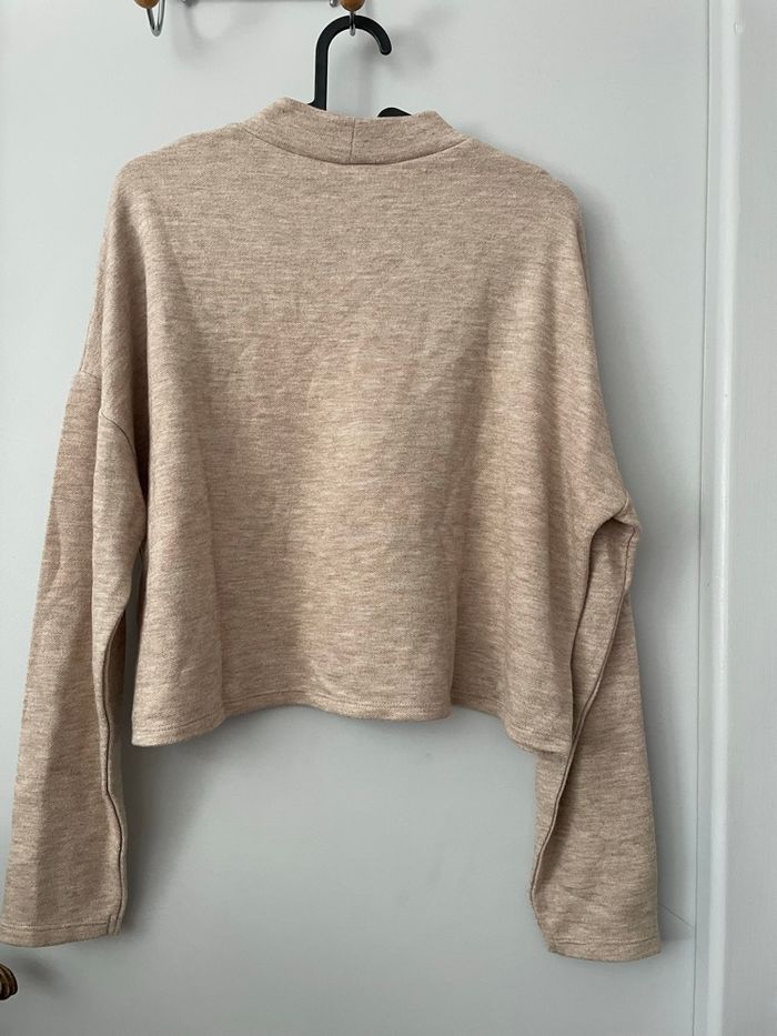 Pull beige femme / fb sister - photo numéro 3