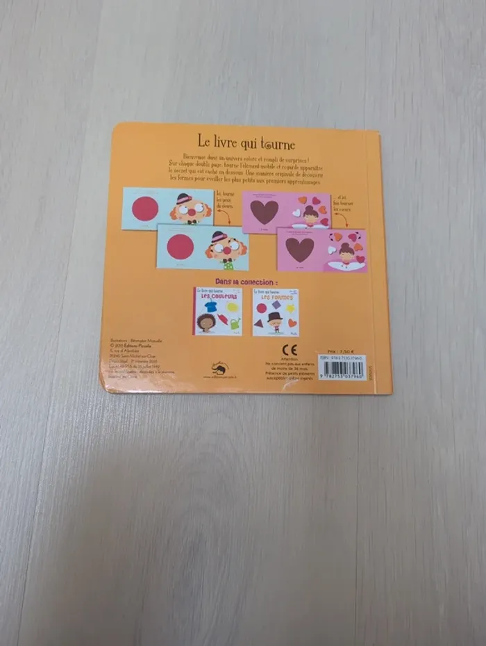Le livre qui tourne Les formes - photo numéro 2