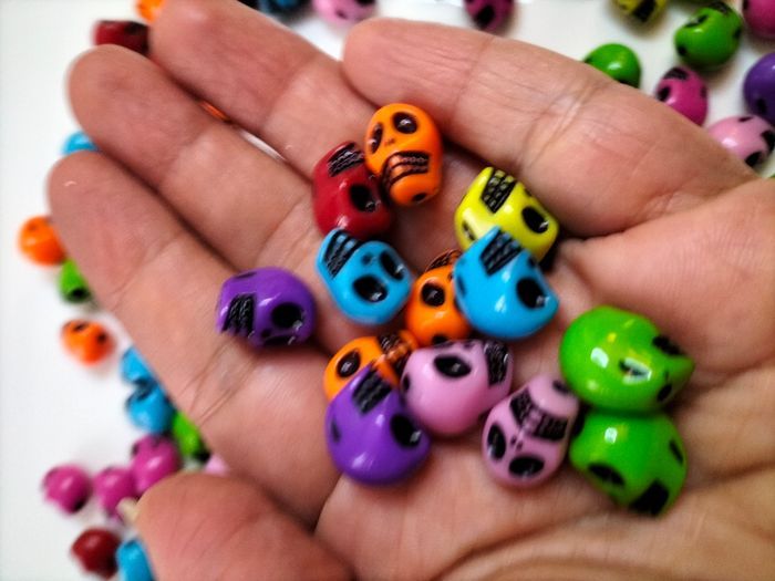 Lot de 100 têtes de mort ref 356 - photo numéro 2