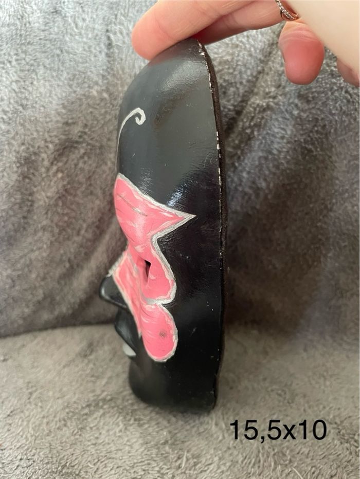 Masque décoratif vénitien vintage - photo numéro 2