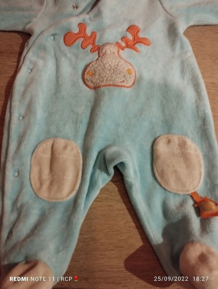 Pijama bébé  1 mois