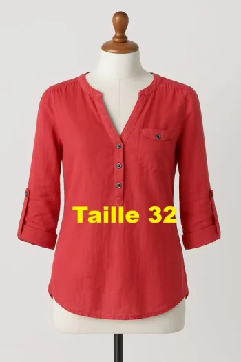 Tunique manche longue corail Q/S Taille 32