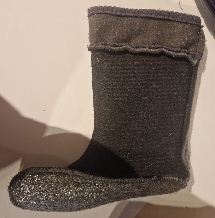 Bottes de pluie fourrés pour enfants - photo numéro 2