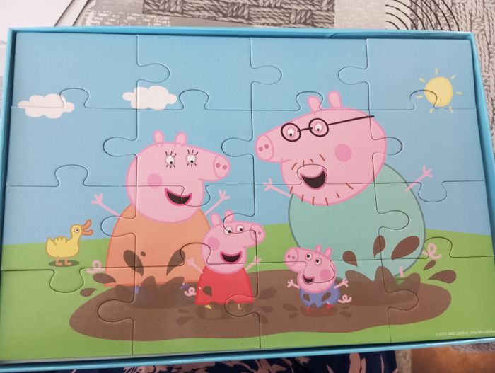 4 puzzles Peppa pig - photo numéro 4