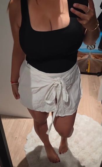 Short blanc