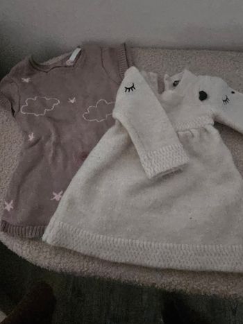 Lot de robes bébé 1 mois