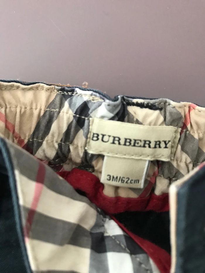 Pantalon Burberry 3 mois - photo numéro 3