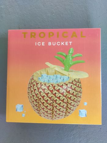 Sceau à glaçons gonflable