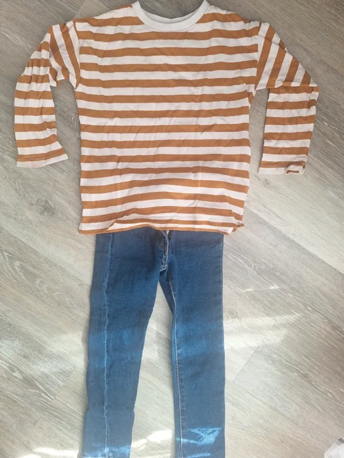 Jean et t-shirt 3-4ans