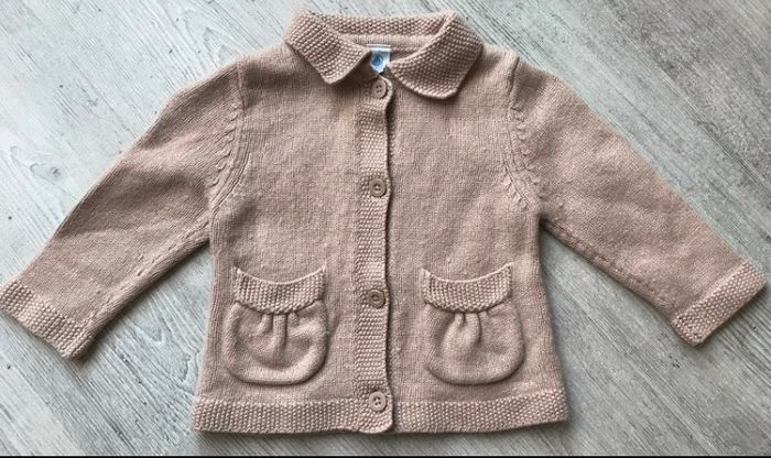 Gilet laine 24 mois Petit Bateau