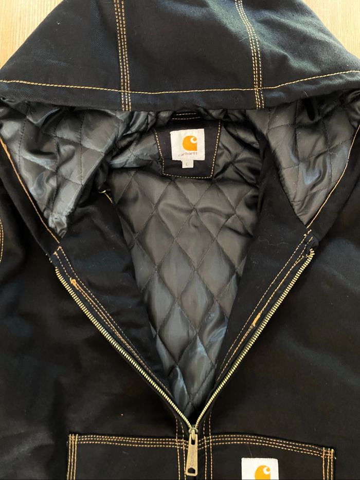 Veste vintage jacket Carhartt noir - photo numéro 2