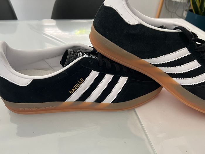 Adidas Gazelle Indoor Black/White - Taille 47 1/3