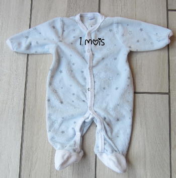Grenouillere 1 mois
