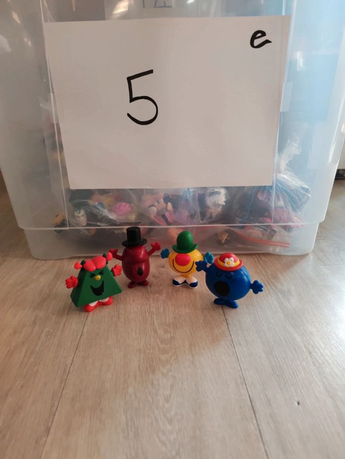 Figurine McDonald's monsieur madame ×4
