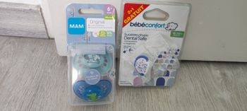 Lot de sucettes anatomique et physio