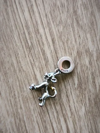 Charm Simba Le Roi Lion en Argent 925  Disney