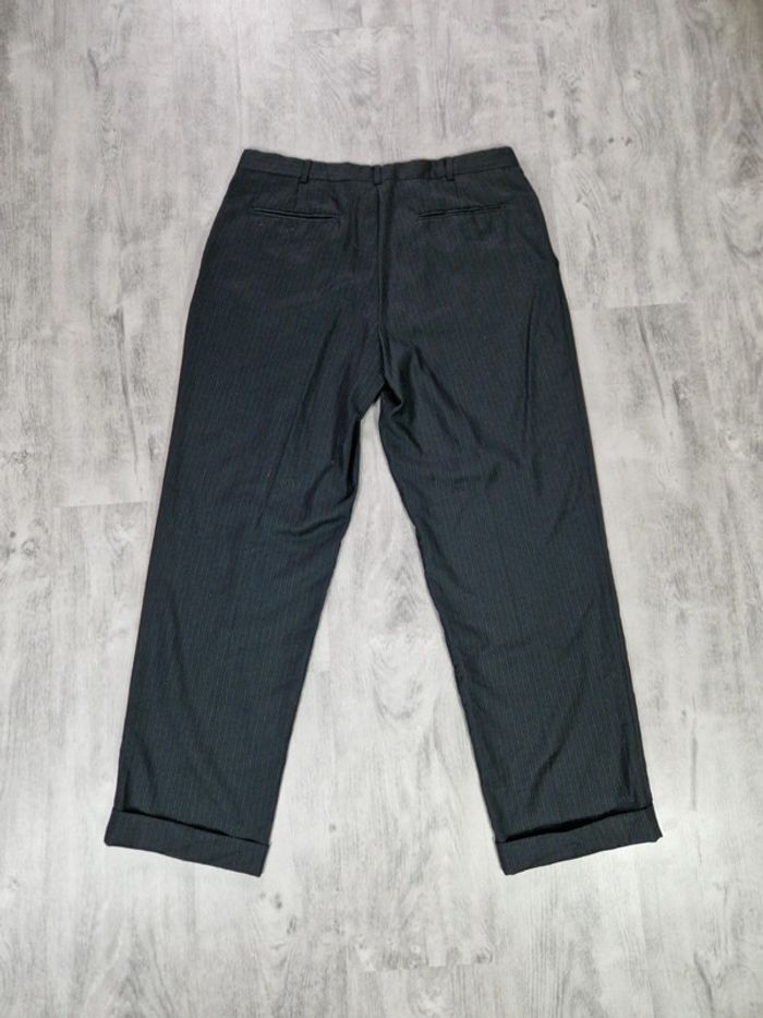 Pantalon à Pinces Dockers Noir Coupe Droite Taille W34-L30 Homme - photo numéro 6