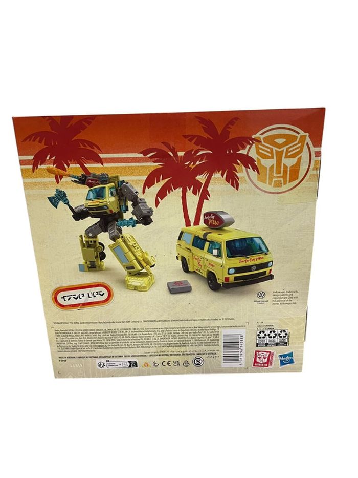 Figurine Transformers Stranger Things X Transformers code red Hasbro neuf - photo numéro 2