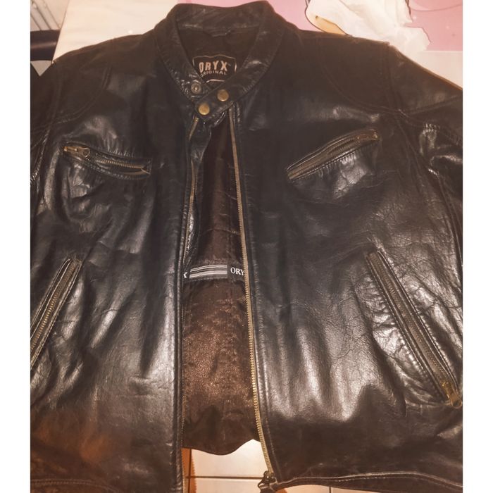 Jacket cuire maron - photo numéro 3