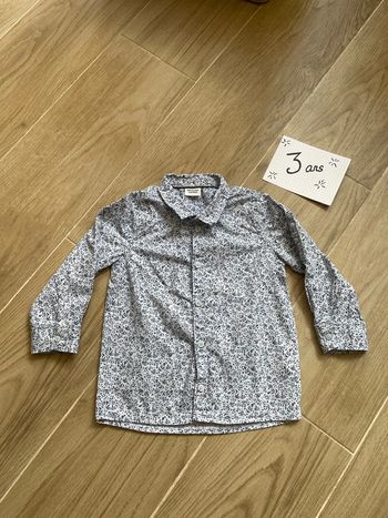 Chemise manches longues 3 ans