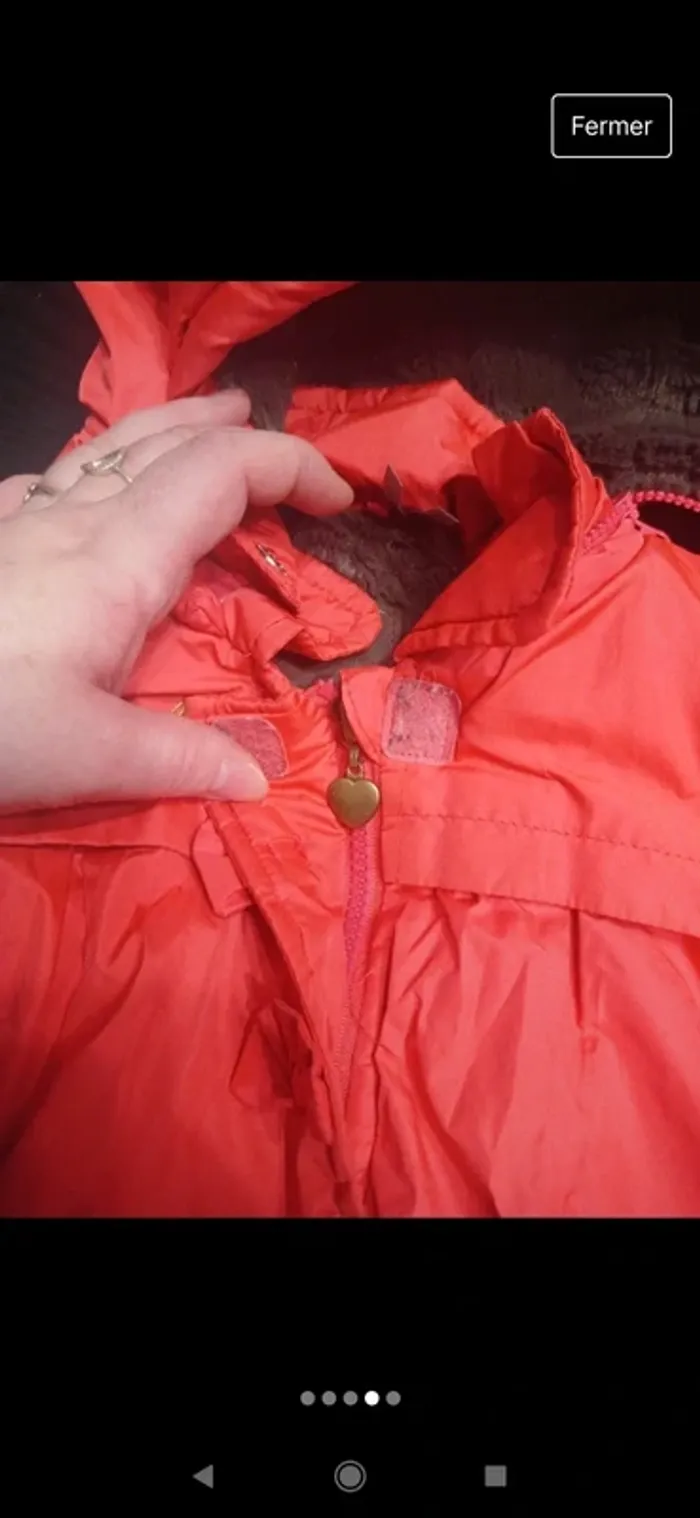 Manteau imperméable enfant petite fille - photo numéro 4
