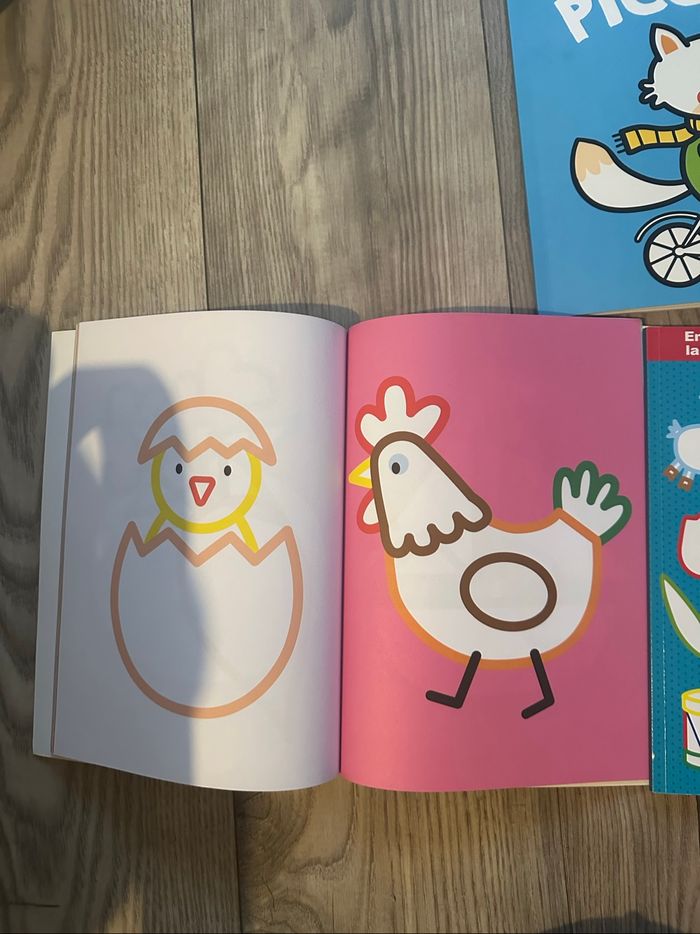 3 cahiers de coloriages - photo numéro 4