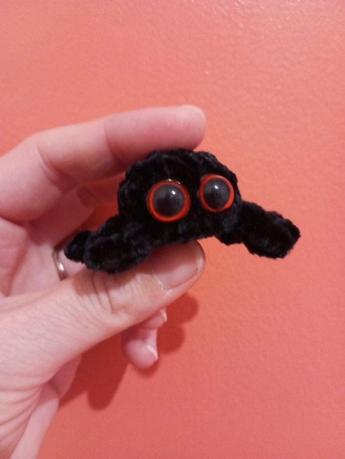 Halloween : petite araignée au crochet. - photo numéro 6
