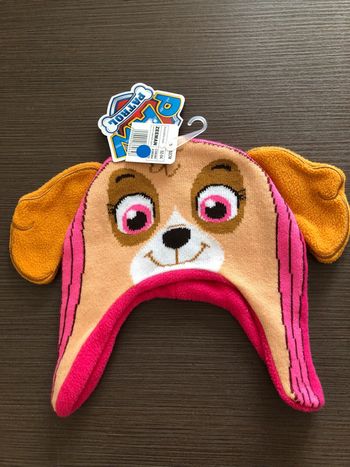 bonnet chapeau fille pat patrouille stella 52/54 cm 3/5 ans