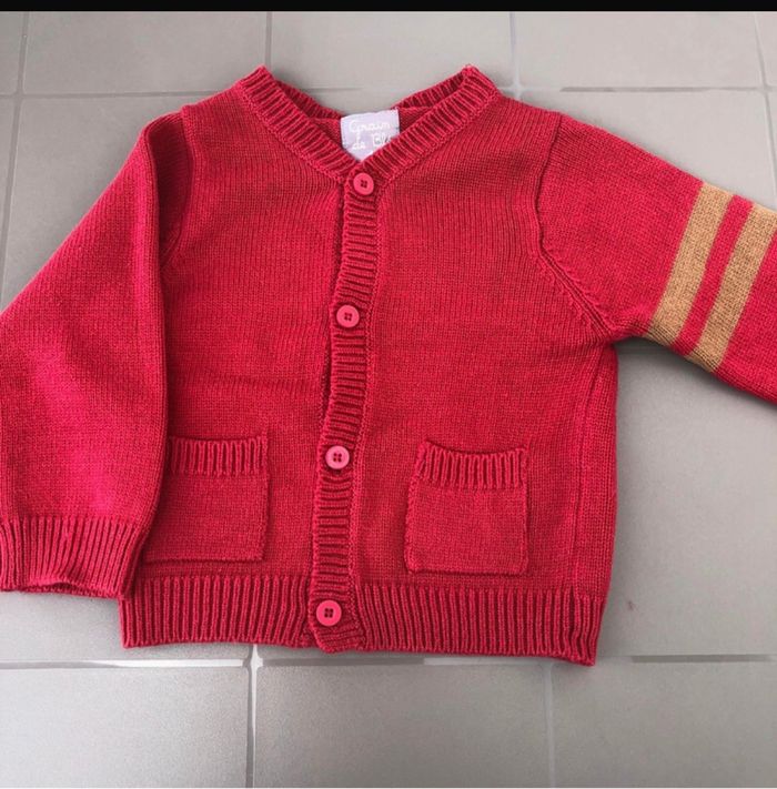Gilet Grain de blé 12 mois