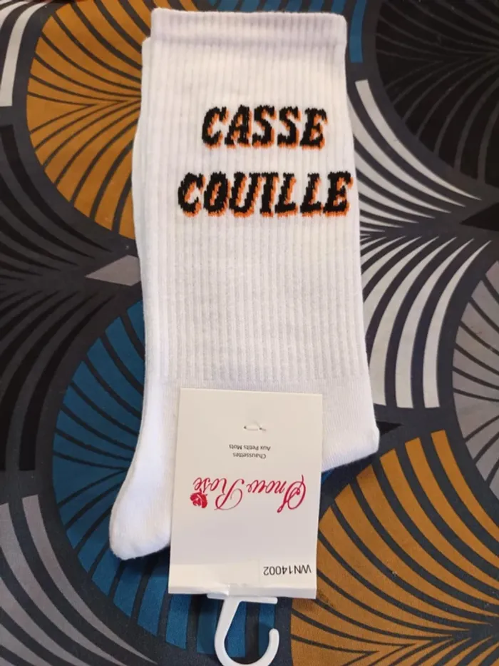 chaussettes hommes message - photo numéro 3