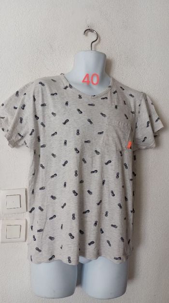 Tee shirt coton homme 40