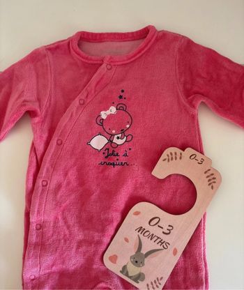Pyjama bébé fille rose