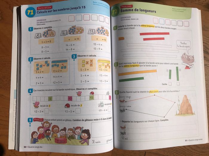 Vivre les Maths CP - Fichier de l'élève - photo numéro 2