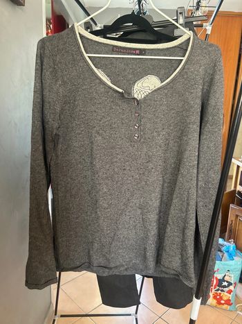 Pull Bérénice gris