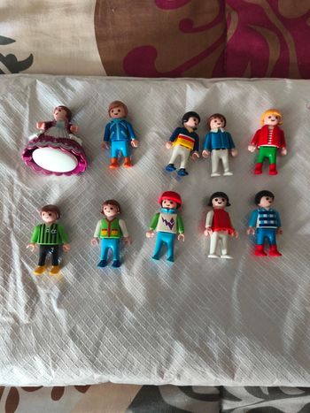 Lot 3 Enfants Playmobil
