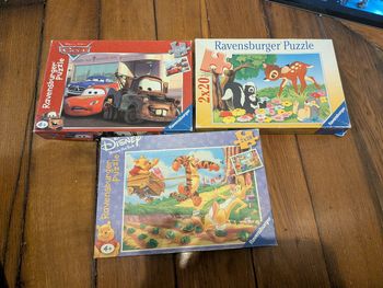 Lot 5 puzzle 20 pieces