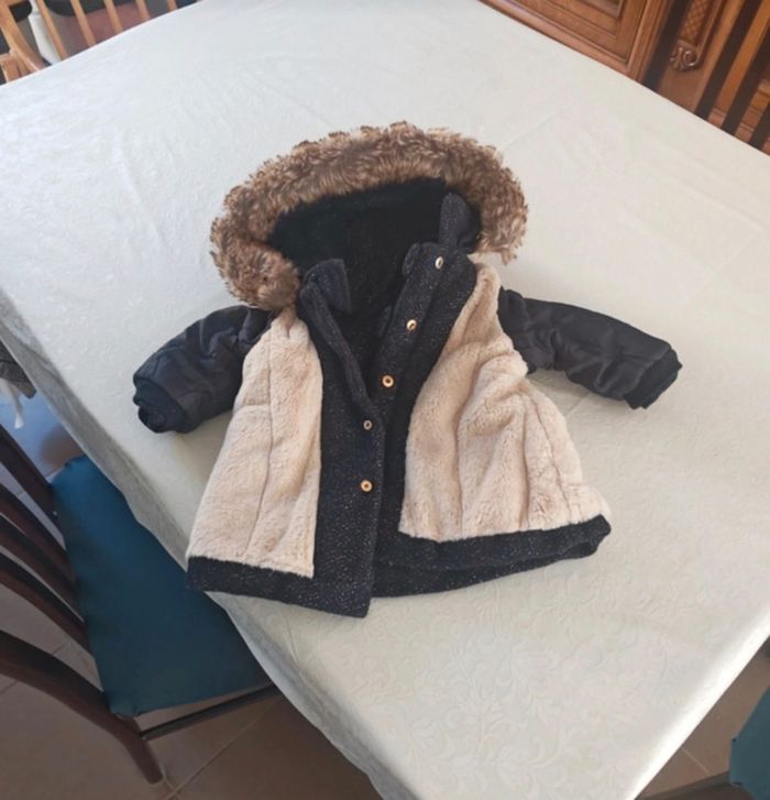 Manteau  liseré doré - photo numéro 3