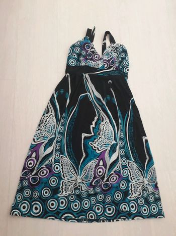 Robe d'été dos nu taille unique