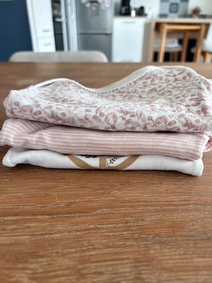Lot de 3 bodies petit bateau - photo numéro 4