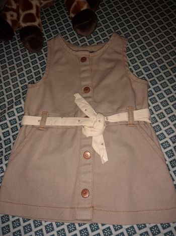 Robe en jean taille 3 mois