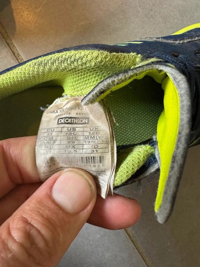 Baskets / Chaussures de football - Décathlon / Kipsta - Imviso ginka - Bleu marine - 31 - photo numéro 5