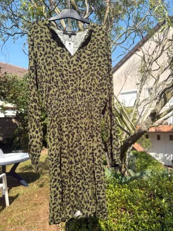 Robe neuve Etam motif léopard