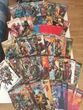 Énorme lot comics Marvel Icons Avengers tome 10 à 69 !