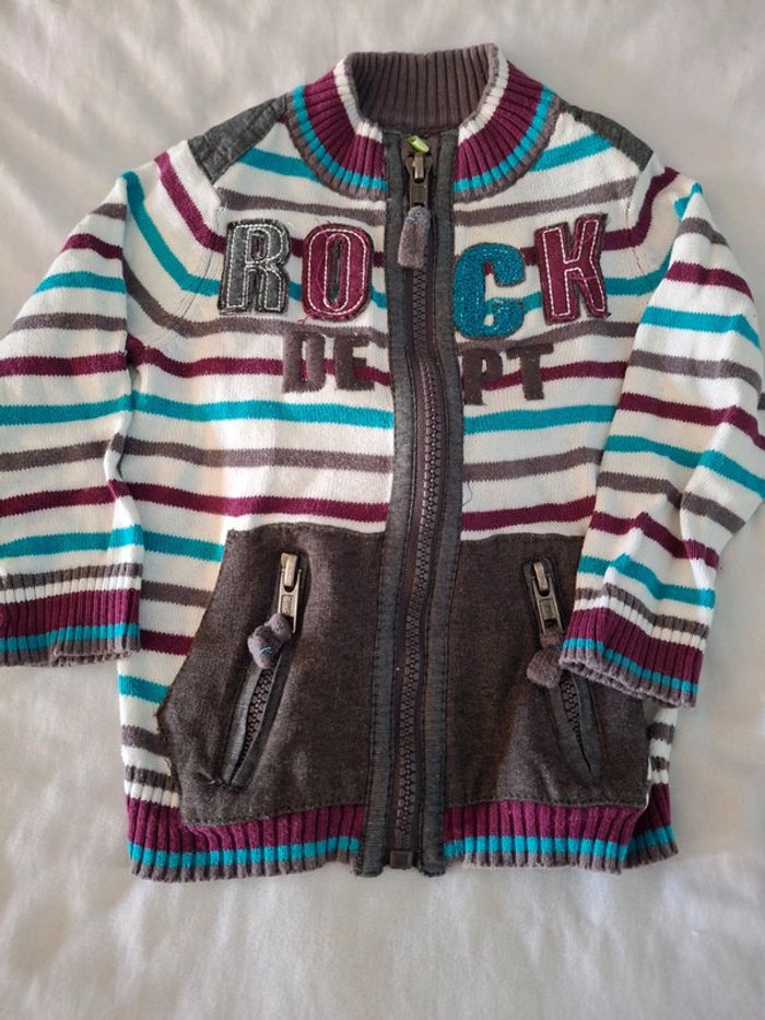 Gilet zippé
