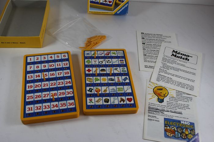 Ravensburger Memo Match 1984 100% Complet - photo numéro 3
