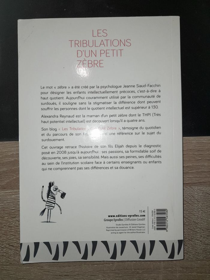 livre les tribulations d'un petit zèbre - photo numéro 5