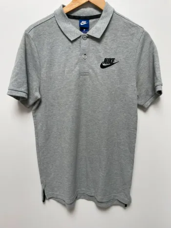 Nike Grey Polo Mens Small