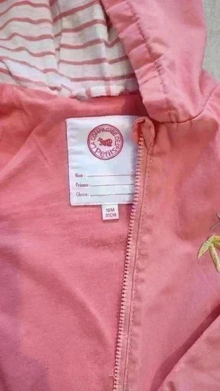 Jolie petit manteau/ parka 18 mois la compagnie des petits - photo numéro 4