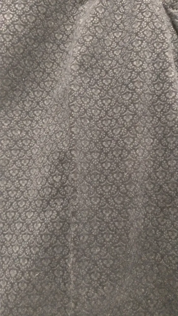 Pantalon/ jean droit effet velours 98% coton - photo numéro 2
